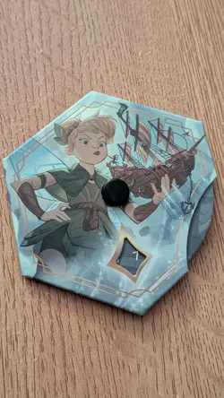 Disney Lorcana TCG Azurite Sea Promo Lore Counter - Image 1