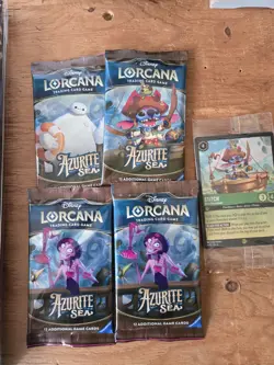 Lorcana Azurite Sea Stitch Collector's Gift Set Disney NEW - Image 2