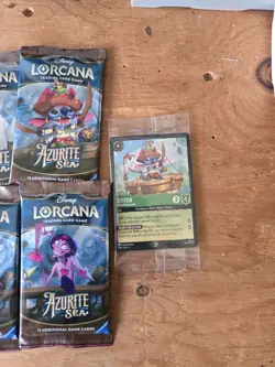 Lorcana Azurite Sea Stitch Collector's Gift Set Disney NEW - Image 3
