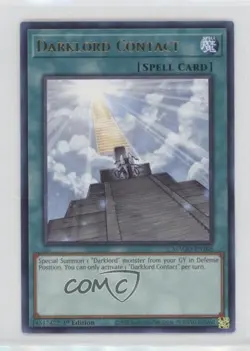 Darklord Contact 1st Ed. YuGiOh Gold Series: Maximum Gold #MAGO-EN108 - Image 1
