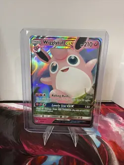 Pokemon TCG Wigglytuff GX 42/68 Hidden Fates Ultra Rare Card - Image 1