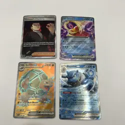 Pokemon TCG: 151 Lot Of 4 Cards Blastoise Golem Jynx - Image 1