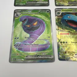 Pokemon TCG S&V: 151 Lot Of 5 Cards Arbok Venusaur Blastoise - Image 3