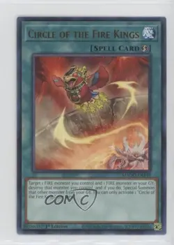 Circle of the Fire Kings 1st Ed. YuGiOh Gold Series: Maximum Gold #MAGO-EN149 - Image 1