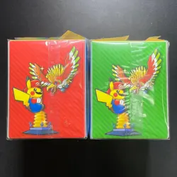 Pokemon Cards Mario Pikachu Luigi Pikachu Deck Case Unopened - Image 3