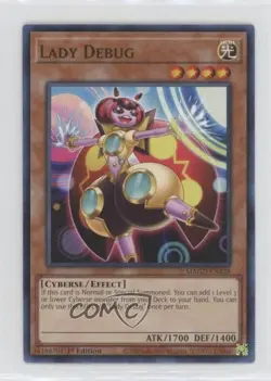 Lady Debug 1st Ed. YuGiOh Gold Series: Maximum Gold #MAGO-EN128 - Image 1