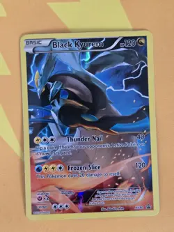 Black Kyurem XY80 XY Holo Pokemon Card - Image 1