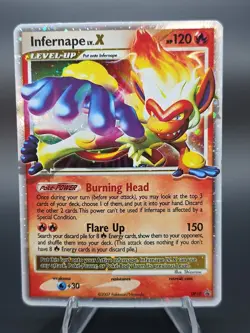 Infernape LV. X DP10 Diamond & Pearl Promo Holo Pokemon Card - Image 1