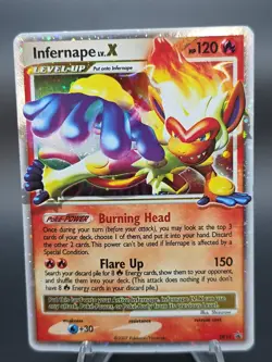 Infernape LV. X DP10 Diamond & Pearl Promo Holo Pokemon Card - Image 3