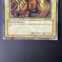 Yugioh! LP The Winged Dragon of Ra - GBI-003 - Ultra Rare - Limited Edition Ligh - Image 4