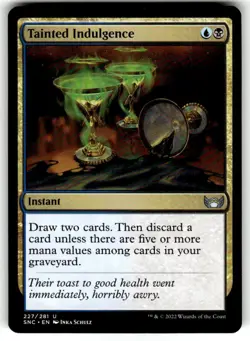 Tainted Indulgence Streets of New Capenna Regular MTG - Image 1