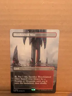 Bloodstained Mire (Borderless) Modern Horizons 3 Regular - Image 1