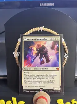 MTG Teenage Mutant Ninja Turtles Triceraton Commander 0025 NM Mythic - Image 1