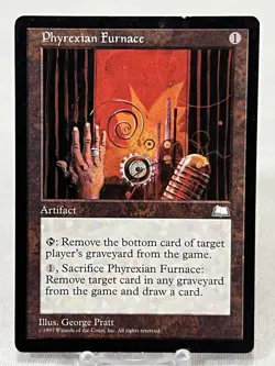 Phyrexian Furnace - Weatherlight ~MP~ Magic The Gathering MTG - Image 1