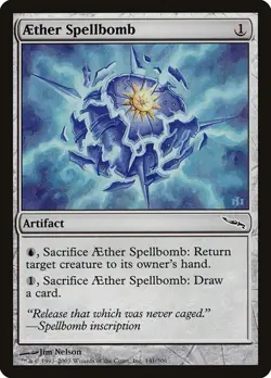 MTG - Aether Spellbomb - Mirrodin - Magic the Gathering - Image 1