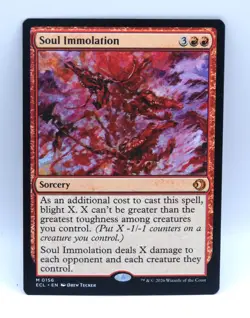 MTG Soul Immolation Lorwyn Eclipsed Regular NM Un-Played - Image 1