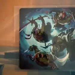 Magic the Gathering Heroes in a Half Shell Art Card TMNT - Image 2