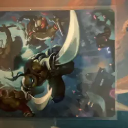 Magic the Gathering Heroes in a Half Shell Art Card TMNT - Image 3