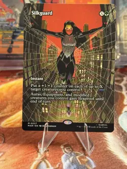 MTG Marvel Eternal-Legal #29 Silkguard (Borderless) NM - Image 1