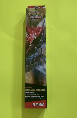 Pokemon Trading Card Game TCG: Official Shiny Mega Gyarados Playmat - Image 1