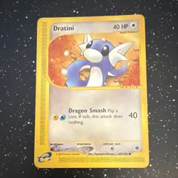 Dratini 107/165 Expedition Base Set Common Regular Pokemon TCG English - Image 1