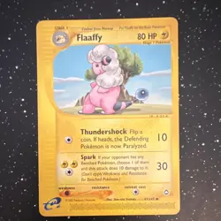 Flaaffy 047/147 Aquapolis Uncommon Regular Pokemon TCG English - Image 1
