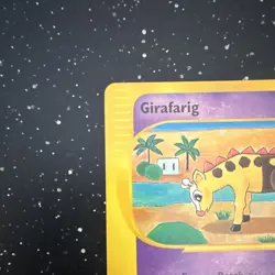 Girafarig 58/144 Skyridge Common Regular Pokemon TCG English - Image 2