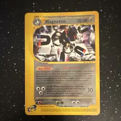 Magneton 022/147 Aquapolis Rare Regular Pokemon TCG English - Image 1