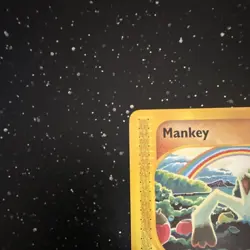 Mankey 092/147 Aquapolis Common Regular 40 HP Pokemon TCG English - Image 2