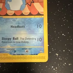 Marill 053/147 Aquapolis Uncommon Regular Pokemon TCG English - Image 5