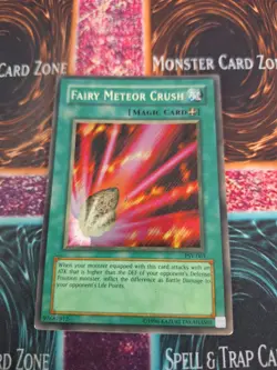 Yugioh Fairy Meteor Crush PSV-063 Super Rare OG Unlimited Moderately Played - Image 1