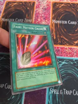 Yugioh Fairy Meteor Crush PSV-063 Super Rare OG Unlimited Moderately Played - Image 2