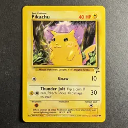 Pikachu - 87/130 - Base Set 2 - Pokemon - Common - Played - Image 1