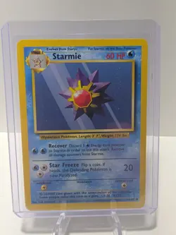 Starmie 64/102 – 1999 Pokemon Base Set – WotC Vintage – Light Played - Image 1