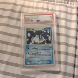 PSA 1.5 Regice EX Emerald Ultra Rare Holo #98 2005 Pokemon FR - Image 1