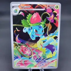 Pokemon TCG Ivysaur 134/132 IR Mega Evolution Near Mint Holo - Image 1