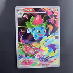 Pokemon TCG Ivysaur 134/132 IR Mega Evolution Near Mint Holo - Image 3