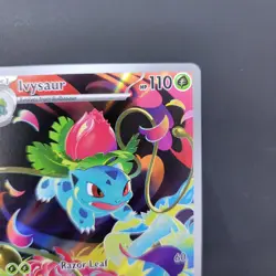Pokemon TCG Ivysaur 134/132 IR Mega Evolution Near Mint Holo - Image 5