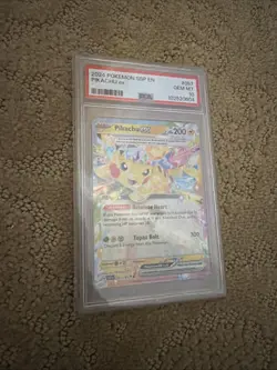 Pokemon 2024 SSP En Pikachu EX PSA 10 Gem Mint - Image 1