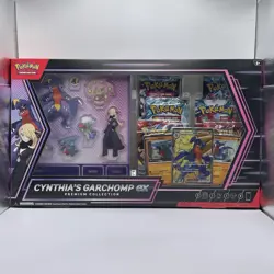Pokemon TCG Cynthia's Garchomp ex Premium Collection Box SEALED Destined Rivals - Image 1
