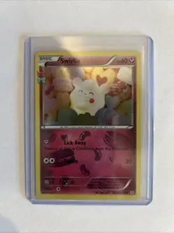 Swirlix RC19/RC32 Reverse Holo XY Generations Radiant Collection Pokemon TCG -LP - Image 3