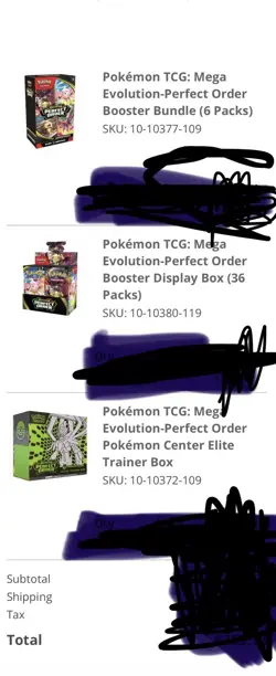 1 Pokemon perfect Order Pokemon Center ETB PRESALE Confirmed Order - Image 3