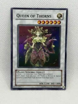 Yugioh! Queen of Thorns - CSOC-EN042 - Super Rare - LP - Image 1