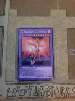 YUGIOH EL SHADDOLL GRYSTA MP15-EN160 SECRET 1ST ED NM - Image 1
