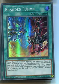 Yu-Gi-Oh! Branded Fusion Super Rare englisch SDAZ-EN021 Markierte Fusion - Image 1
