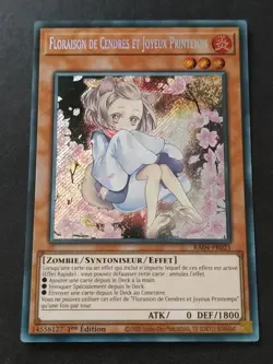 Yu-Gi-Oh ! - Floraison de Cendres et Joyeux Printemps - RA04-FR025 - Secret Rare - Image 1