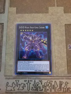 YUGIOH D/D/D WAVE HIGH KING CAESAR COTD-EN042 SUPER 1ST ED NM - Image 1