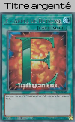 Yu-Gi-Oh! E - Appel de Detresse : TA UR BLC1-FR032 - Image 1