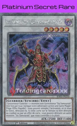Yu-Gi-Oh! Six Samourais Legendaires - Shi En : PN RA03-FR250 - Image 1