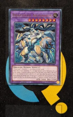 JUSH-EN006 Dracotail Arthalion Ultra Rare 1st Edition YuGiOh - Image 1
